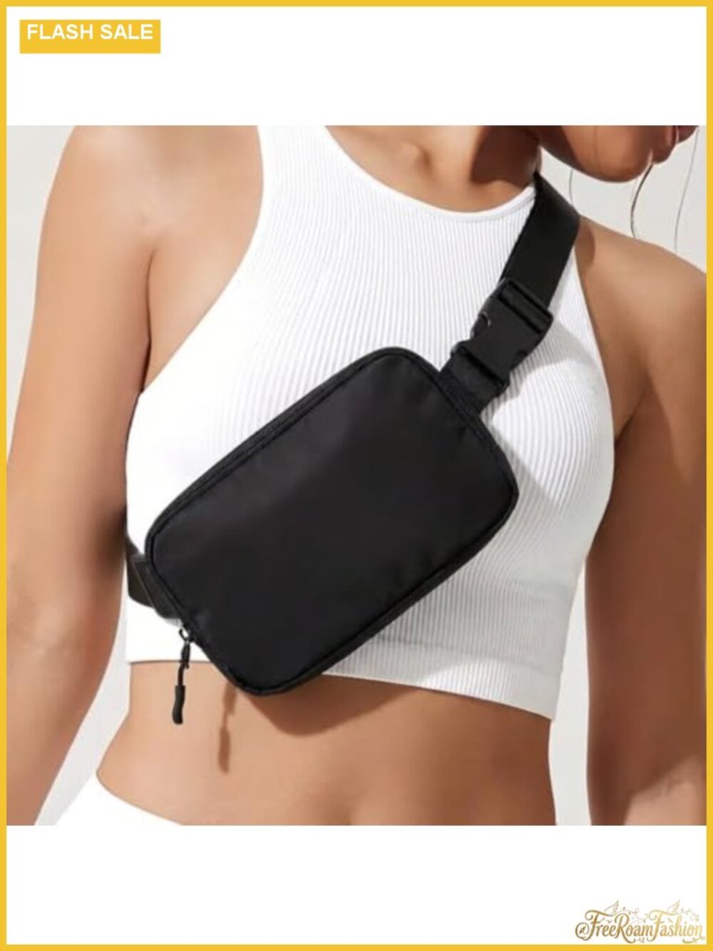 Adjustable Waist Bag Crossbody Chest Bag for Men Women